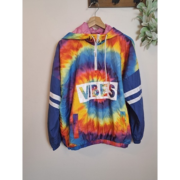 Rue21 Jackets & Blazers - Rue21 Pullover Tie Dye Vibes Jacket Womens Size M